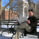 Bartell reads some bullshit about the new DVD players in the College of Communication.